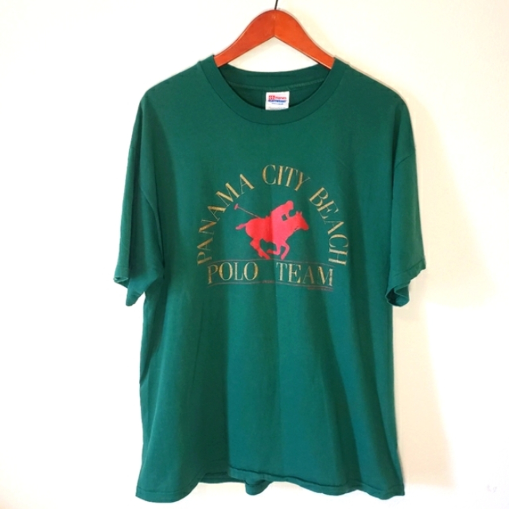 Vintage 1983 Polo Team Panama City Beach T-Shirt